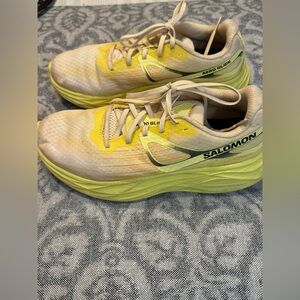 Salomon Aero Glide Neon Yellow shoes 8.5